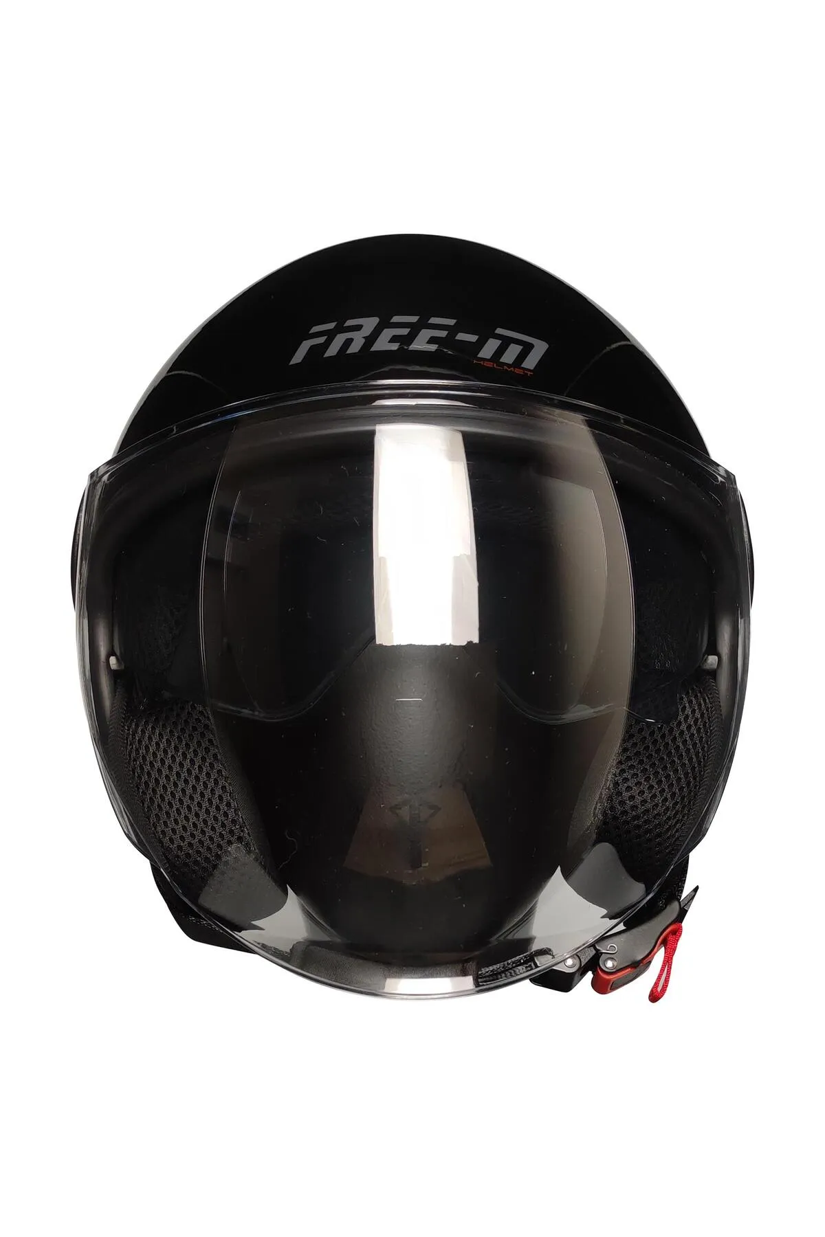 FREE-M FR612 SİYAH YARIM KASK